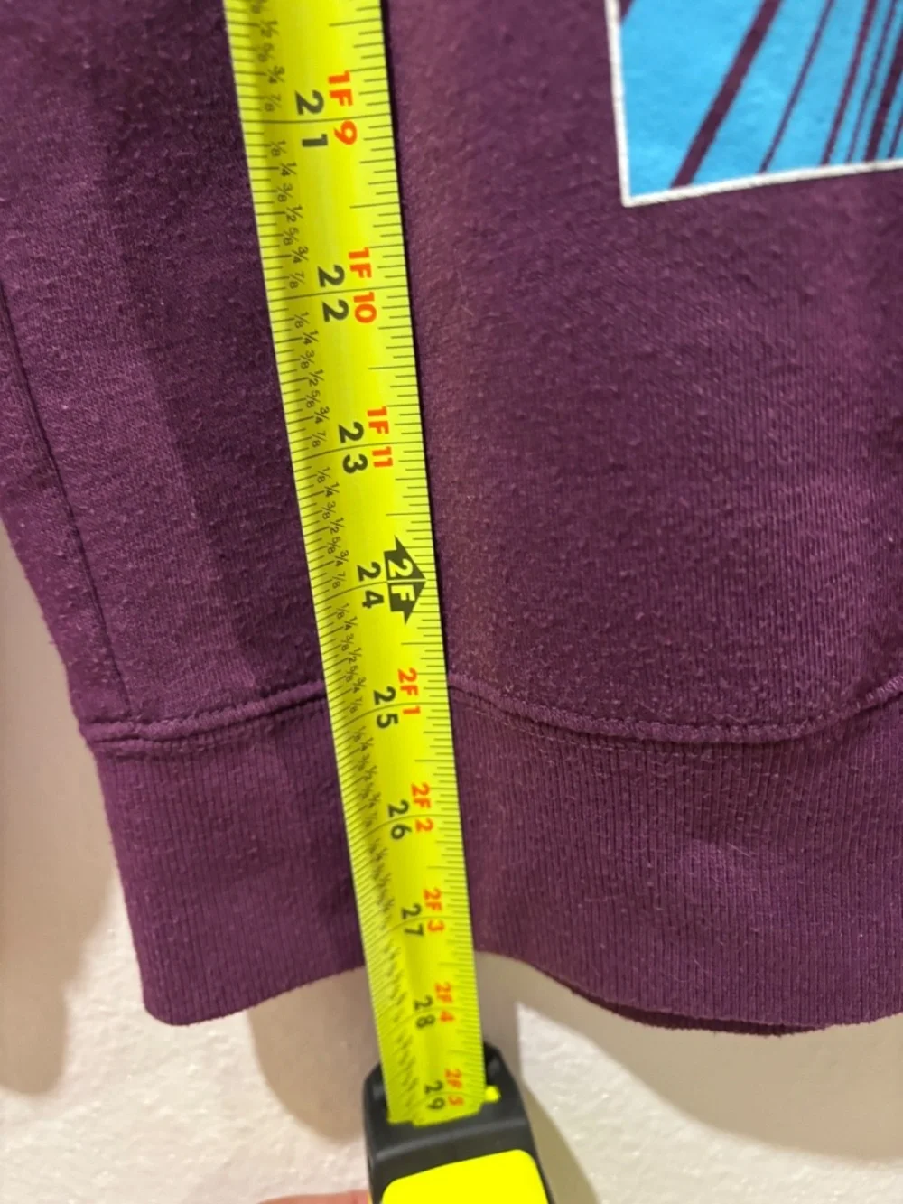 Teenage Mutant Ninja Turtles Mens Sweatshirt PURPLE SIZE S